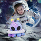 Happyspot Purple Alien Stuffed Animal Plush Toy, Soft Tie Dye Alien Alien Stuffed Toy - Cute Space Creature Plush Toy, Weird Gal
