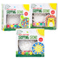 Creative Roots Mosaic Turtle, Hedgehog, & Sun - 3-Pack 7-Inch Ceramic Stepping Stones & 6 Vibrant Paints, Paint Your Own DIY Ste