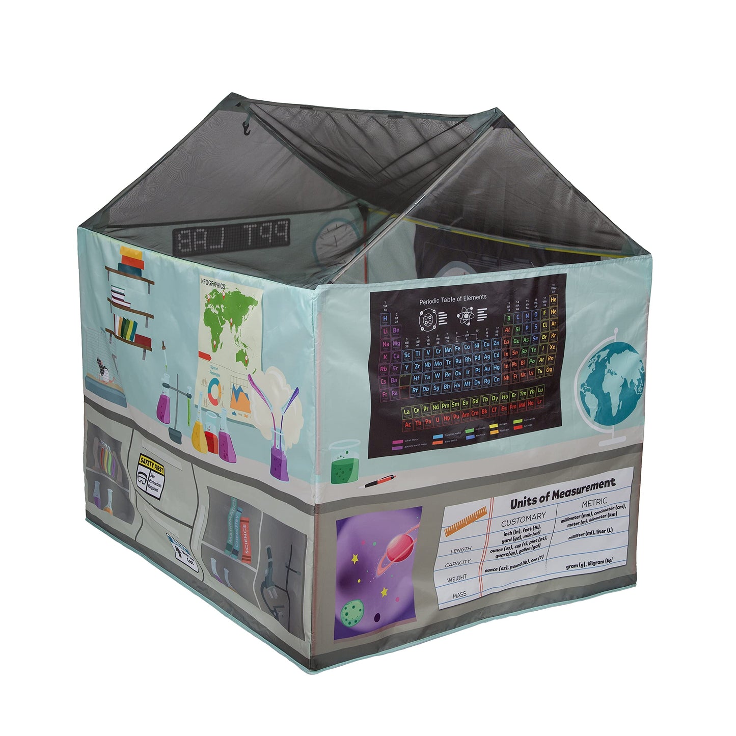 Pacific Play Tents 20461 Science Center Play House Tent 48'' X 38'' X 48''