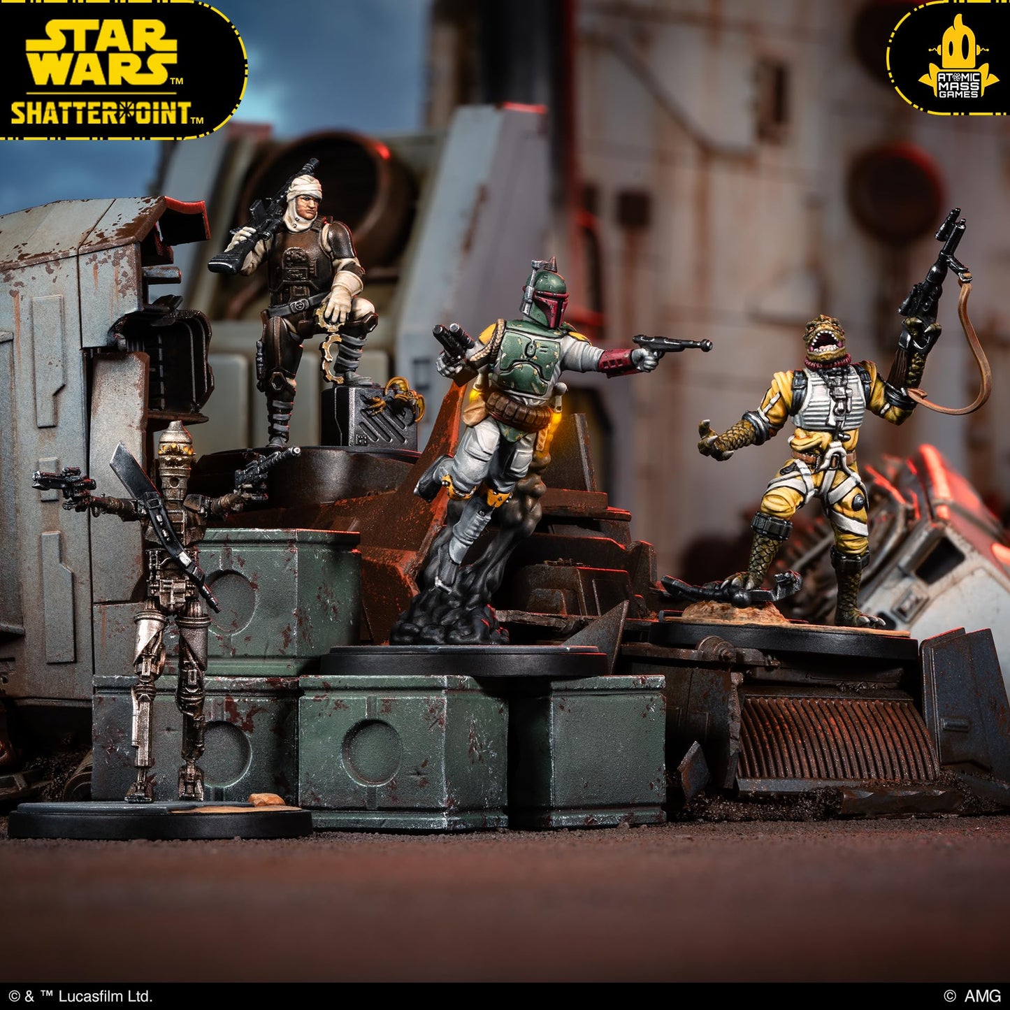 Atomic Mass Games Star Wars Shatterpoint We Dont Need Their Scum Squad Pack - Tabletop Miniatures Game, Strategy Game for Kids