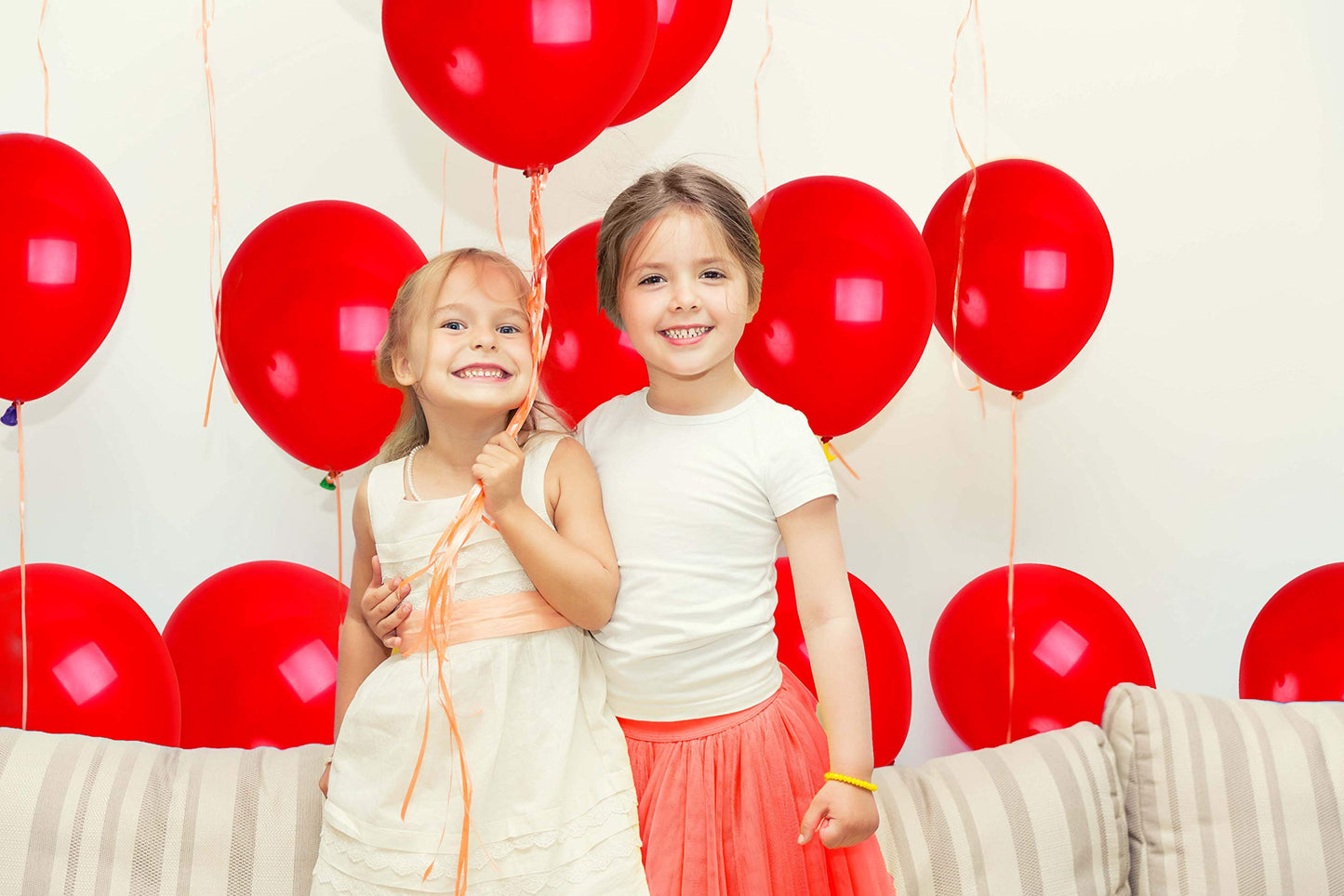 Treasures Gifted Matte Red Balloons - Dark Red Balloons - Ruby Red Balloons - Cherry Red Latex Balloons - Crimson Latex Balloons