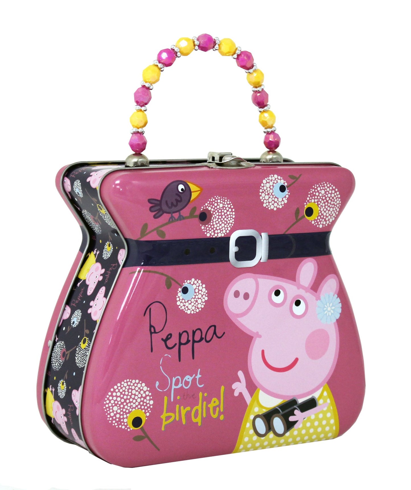 The Tin Box Company Peppa Pig Purse Tin Carry All, Pink,One Size