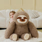 Ikasa Giant Sloth Stuffed Animal Plush Toy,Big Large Jumbo Soft Toys,34.5'' Cute Fat Fluffy Huge Size Plushy Plushie,Gifts For K