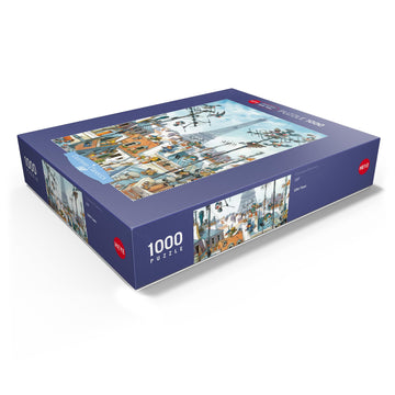 Mypuzzle Eiffel Tower - Jean-Jacques Loup - Cartoon Classics - Premium 1000 Piece Jigsaw Puzzle For Adults