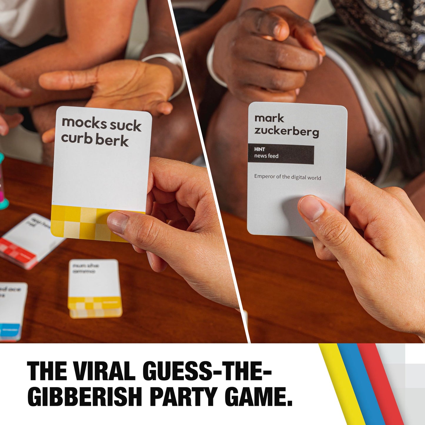 WHAT DO YOU MEME? Incohearent Adult Party Game Edition 2, Cardstock, 21.5 cm x 7 cm, Vibrant Colors, Ages 17+