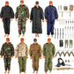 Sixpoints 8 Set 1/6 Scale Camo Military Uniforms Suit & Lots Harness Bag Accessories Fit For 12'' Gi Joe Ultimate Soldier Male M