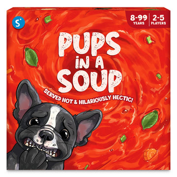 Skillmatics Card Game - Pups In A Soup, Hilarious, Fast-Paced, Family Party Game, Perfect For Game Nights, Gifts For Girls, Boys, Teens, Adults Ages 8, 9, 10 & Up