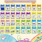 MAYAPHILOS English Talking Flash Cards with 510 Sight Words, Pocket Speech Therapy Toys, Interactive Autism Sensory Toy, Eductio