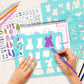 Fashion Angels Fashion Design Sketch Portfolio - Sketch Book for Beginners, Sketch Pad with Stencils and Stickers for Kids 6 and