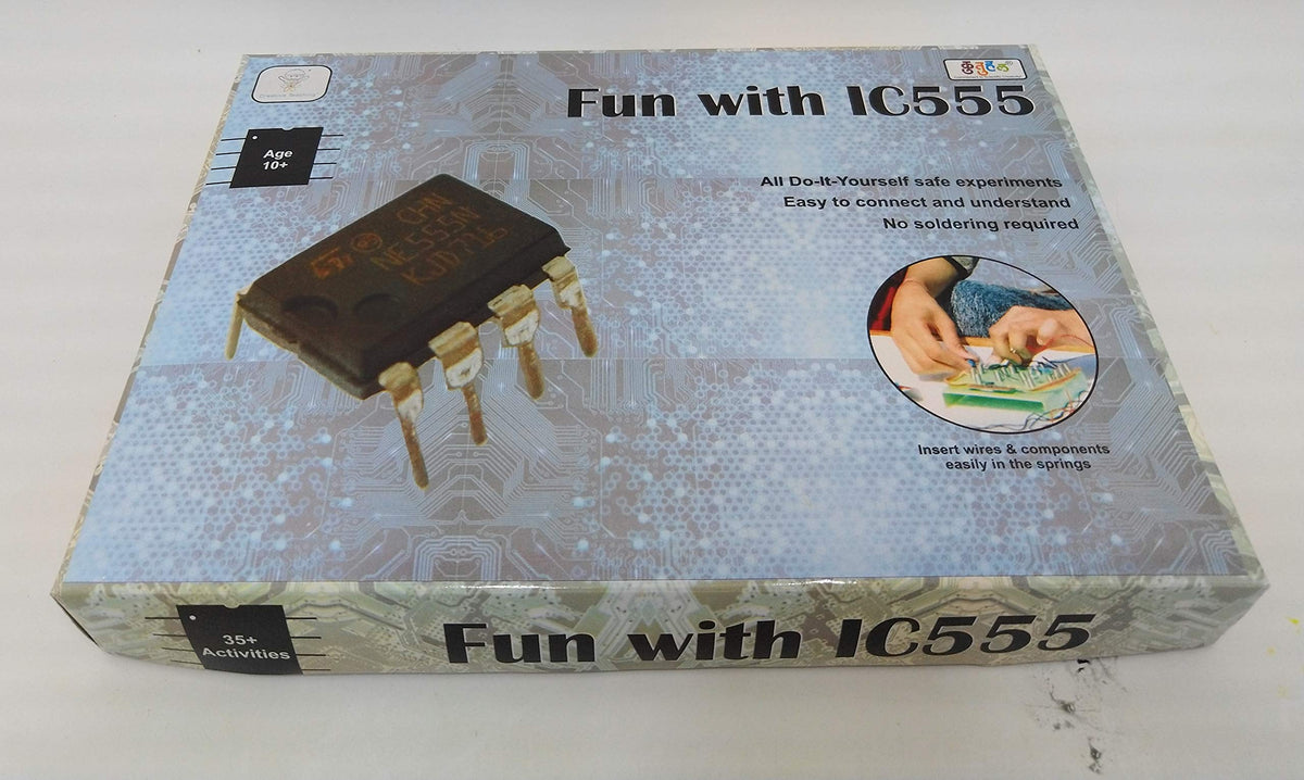 Kutuhal Electronics For Fun  Ic555 Based DoItYourself Educational Electronics Science Activity Kit