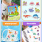 Benresive Reusable Sticker Books For Kids 2-4, Sticker Books For Toddlers 1-3, Toddler Sticker Book Age 2-4, Toddler Travel Toys Activities Crafts Gifts - Ocean, Fairy And Dinosaur