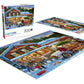 Buffalo Games 500 Piece Jigsaw Puzzle - General Store at Christmas - Multicolor - Challenging Puzzle for Adults - Model 33268