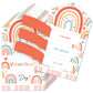 Big Dot Of Happiness Hello Rainbow - Boho Cards For Kids - Happy Valentines Day Pull Tabs - Set Of 12