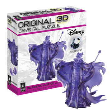 Bepuzzled | Disney Maleficent Deluxe Original 3D Crystal Puzzle, Ages 12 And Up