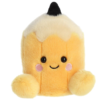 Aurora Adorable Palm Pals Tike Pencil Stuffed Animal - Pocket-Sized Play - Collectable Fun - Yellow 5 Inches