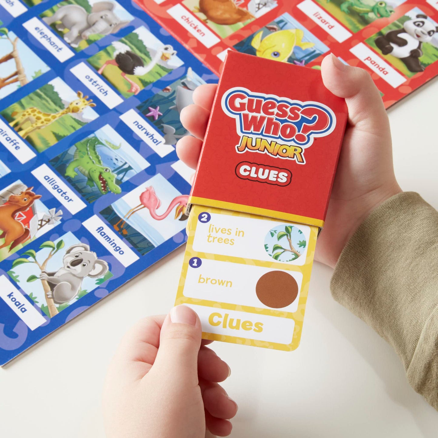 Hasbro Gaming Guess Who? Junior Board Game for Ages 3+ | 2-4 Players | Multicolor | Model F6643 | Fun Preschool Game