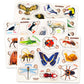 Quokka Wooden Puzzles For Toddlers 1-3 – 3Xset Kids Puzzles Ages 2-4 – Montessori Toy Puzzles For Toddlers 3-5 – Wood Toy Learning Realistic Insects - Arctic Animals - Birds For Boy And Girl