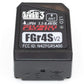 GoolRC Flysky FGr4S V2 Receiver, 2.4GHz 4CH AFHDS 3 Remote Control Receiver Built-in Single Antenna PWM/PPM/I-Bus Output Compati