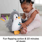 Wobble & Flap Penguin: Musical Tummy Time Buddy for Newborns