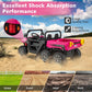 Olakids 24V 2 Seater Ride On Dump Truck, 4Wd 6X6 Battery Powered Kids Utv With Remote Control, 4 X 90W Engine, Electric Dump Bed, Spring Suspension, Ride On Toys For Big Kids (Rose)