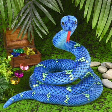 Mgztthw Snake Plush, Stuffed Snake Animal, 71 In Large Toy Snakes For Kids, Giant Stuffed Animals Snake, Lifelike Plush Snake Fo