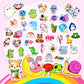600Pcs Stickers For Kids, Water Bottle Stickers, Vinyl Waterproof Scrapbook Cute Bulk Stickers Pack For Laptop Skateboard Comput