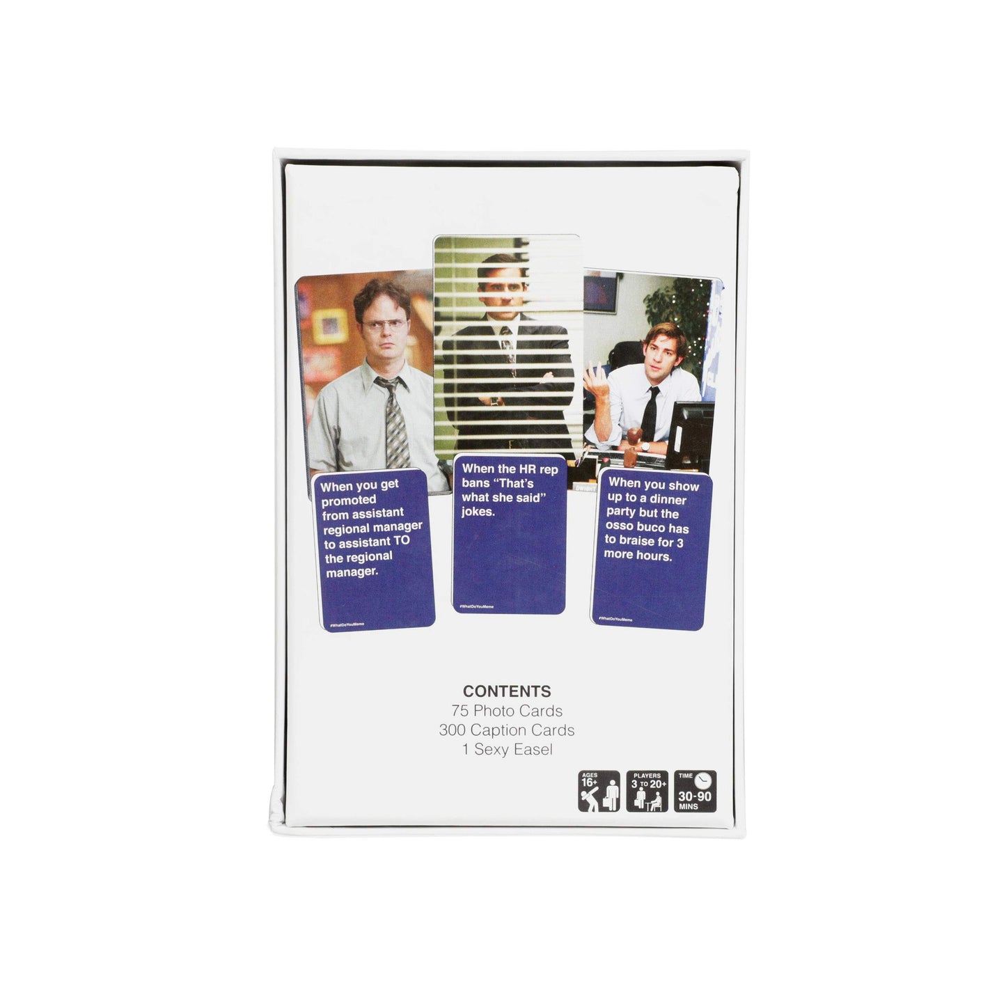 WHAT DO YOU MEME? The Office Edition Party Game - Hilarious Meme Fun, Multicolor, Model OFF440, Paper Material