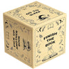 BALGELI Book Decision Dice for Couples - Wood Gift for Book Lovers, Beige, Ideal for Valentines Day Date Night