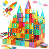 Fnjo Magnetic Tiles, 64 Pcs Magnetic Building Blocks, Magnets Building Set, Stem Toys For Kids Boys And Girls Creative And Inspi