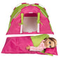 Dress Along Dolly Doll Camping Bed Tent w Sleeping Bag & Pillow - enhanced Handmade Furniture Accessories for 18 Dolls - Large Sized -23x 15x14