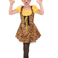 Juniors Sassy Tiger Costume (Tiger;Small)