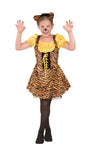 Juniors Sassy Tiger Costume (Tiger;Small)