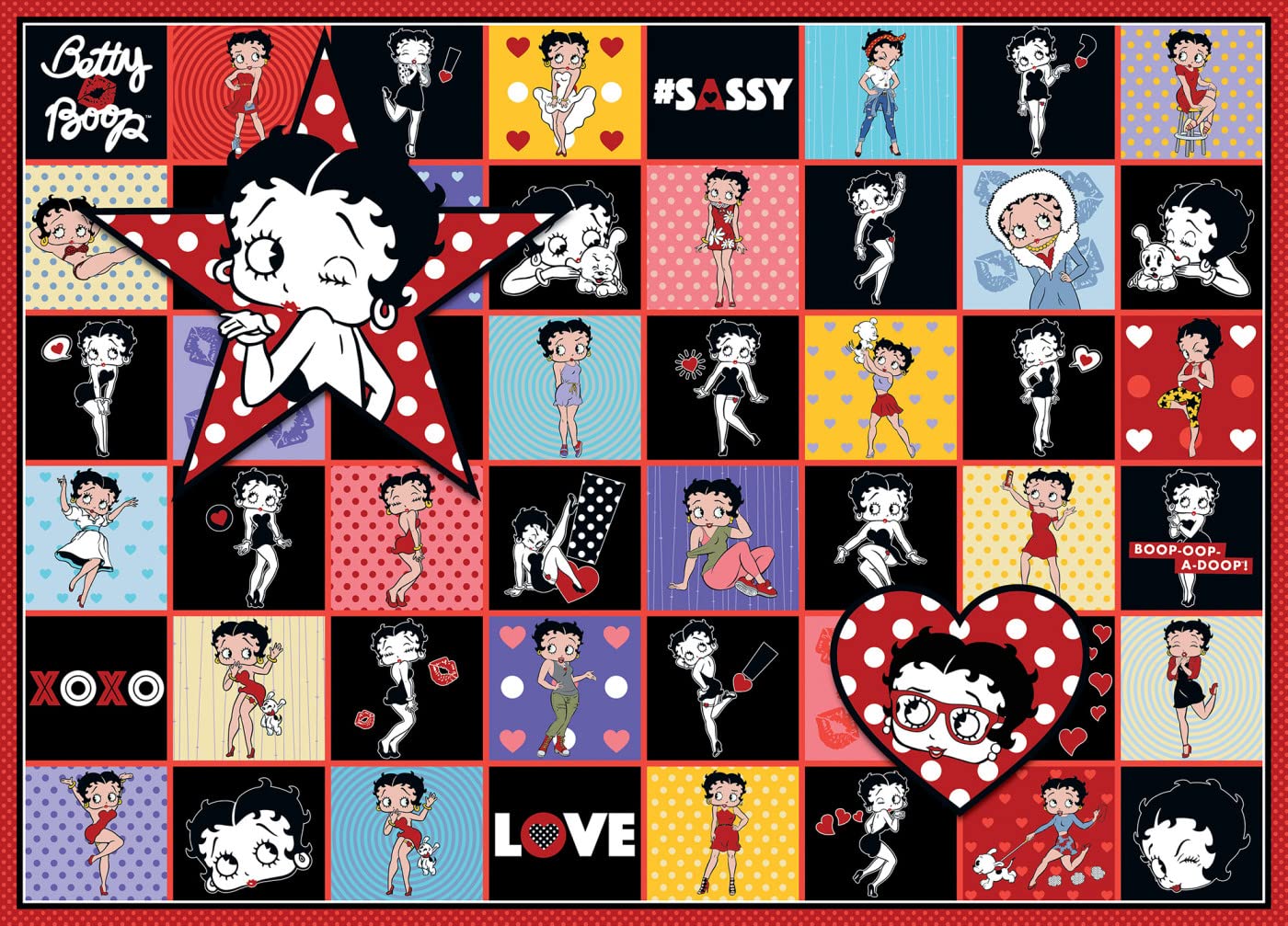 Betty Boop Oop-A-Doop 1000 Piece Jigsaw Puzzle