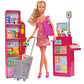 Simba 105733613 Steffi Love Supermarket, Toy Doll In Supermarket With Cashier, Shopping Bag And Many Foods, 29 Cm Doll, From 3 Years