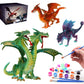 SOLDAY Dragon Toys Painting Kits for Kids Arts and Crafts Ages 3 6 5 7 9 12 Boys Girls to Paint Your Own Paintable Figurines Bir