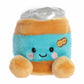 Aurora Adorable Palm Pals Petey Peanut Butter Stuffed Animal - Fun Collectible Plush for Kids and mature-themed Collectors - Perfect for Decorating Rooms and Birthday Gifts - Brown 4.5 Inches