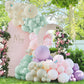 Butterfly Balloon Arch Kit - 123Pcs Butterfly Birthday Decorations With Pastel Purple Indigo Blue Pink White Sand Balloons For G