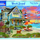 White Mountain Puzzles Beach Sunset, 1000 Piece Jigsaw Puzzle
