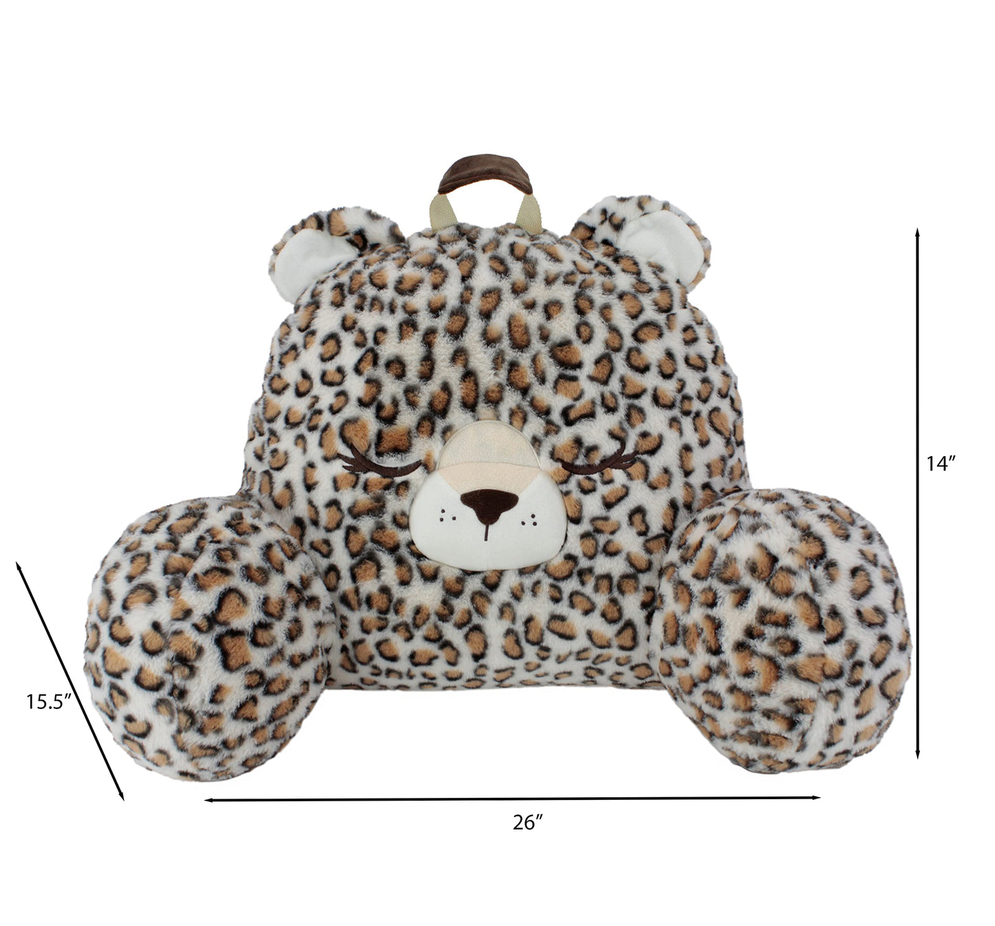 Soft Landing Premium Character Backrest - Nesting Nook, Spotted, 15.5x26x14 inches, 95% Polyester, Model 67595-01135-00