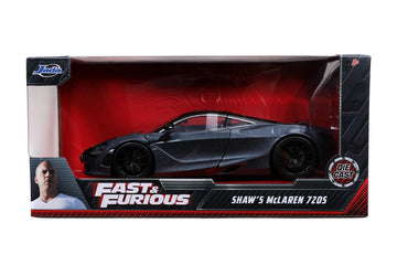 Fast & Furious Presents: Hobbs & Shaw Hobbs' 1:24 Mclaren 720S Die-Cast Car, Toys For Kids And Adults