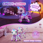 Beefunni Unicorn Robot Toys For Girls, Birthday Gifts For Kids And Toddlers 3 4 5 6 7 8 Years Old, With Led Horn,Led Wings,Remot