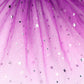 Skirted Gymnastics Leotards With Skirt For Girls Purple 4T 5T Cloud Galaxy Dance Dresses Gradient Colors Shiny Stars Sequins