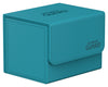 Ultimate Guard Sidewinder 100+, Deck Box For 100 Double-Sleeved Tcg Cards, Petrol, Magnetic Closure & Microfiber Inner Lining For Secure Storage
