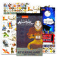 Avatar The Last Airbender Stickers Set - Bundle with 200+ Avatar Stickers for Kids Featuring Aang  Appa  Momo  Katara  Zuko  More | Avatar Party Supplies for Boys  Girls-New