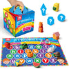Coogam Alphabet Matching Game - 26pcs Montessori Learning Toy for Kids, Multi-colored, ABS, Model: puzzle137