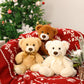 Morismos 8 Packs Bulk Teddy Bears Stuffed Animal, Small Teddy Bear Bulk Plush, Stuffed Bears Bundle For Girls Centerpiece Baby Shower, 13.5'