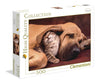 Clementoni Cuddles Cute Cat & Dog 500 Piece Jigsaw Puzzle For Adults