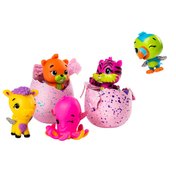 Hatchimals 6041338 'Season 2 Colleggtibles Plus Bonus Figure, Assorted,Pink,Purple