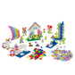 Plus-Plus - Learn To Build Super Set - Pastel Mix, 1,200 Pieces W/ 4 Baseplates - Construction Building Stem/Steam Toy, Interlocking Mini Puzzle Blocks For Kids