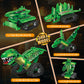 Akwme Rc Robot Building Set - 5 In1 T. Rex Toy With App Or Remote Control, Diy Engineering Robotics/Mech Dinosaur/Dragon Warrior